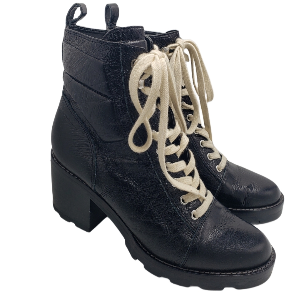 Marc Fisher LTD combat boots size 9.5  black